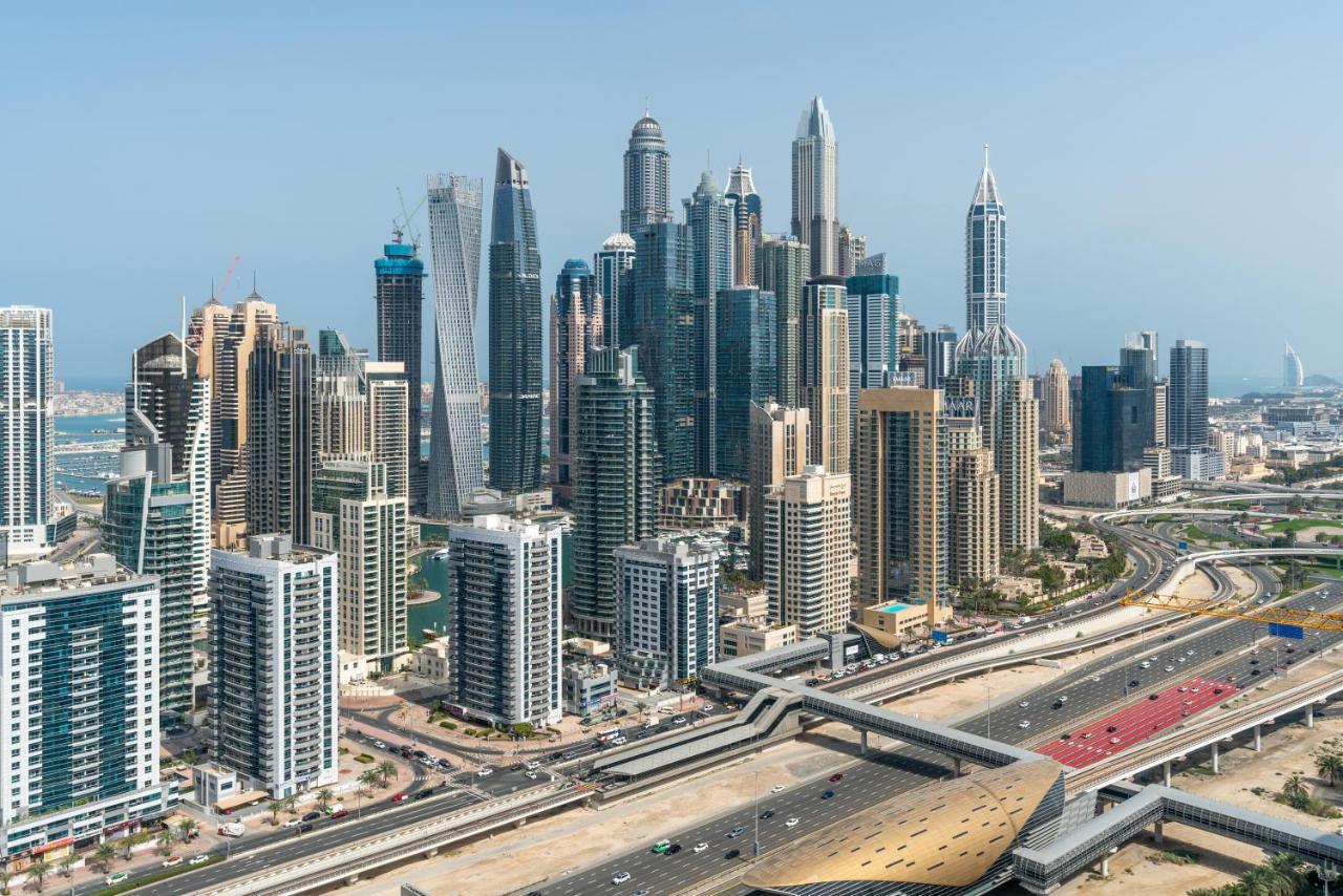 Modern 1Br Apartment In Jlt Next To Metro With City Views ドバイ エクステリア 写真