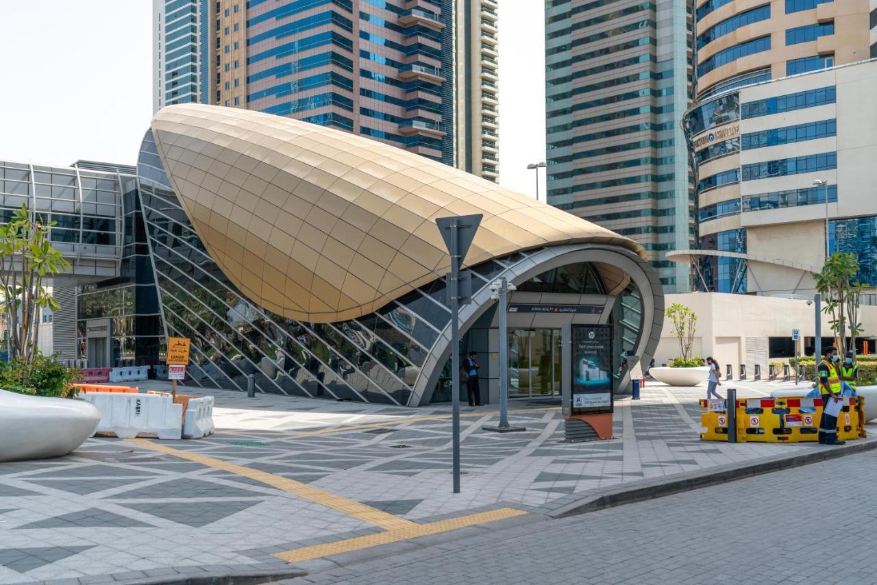 Modern 1Br Apartment In Jlt Next To Metro With City Views ドバイ エクステリア 写真