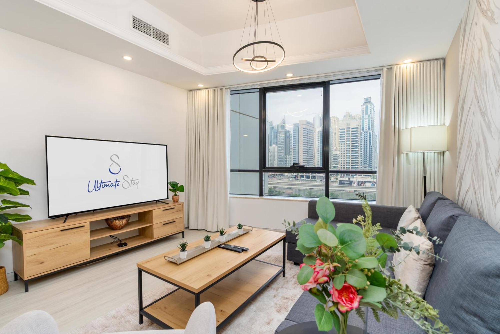 Modern 1Br Apartment In Jlt Next To Metro With City Views ドバイ エクステリア 写真